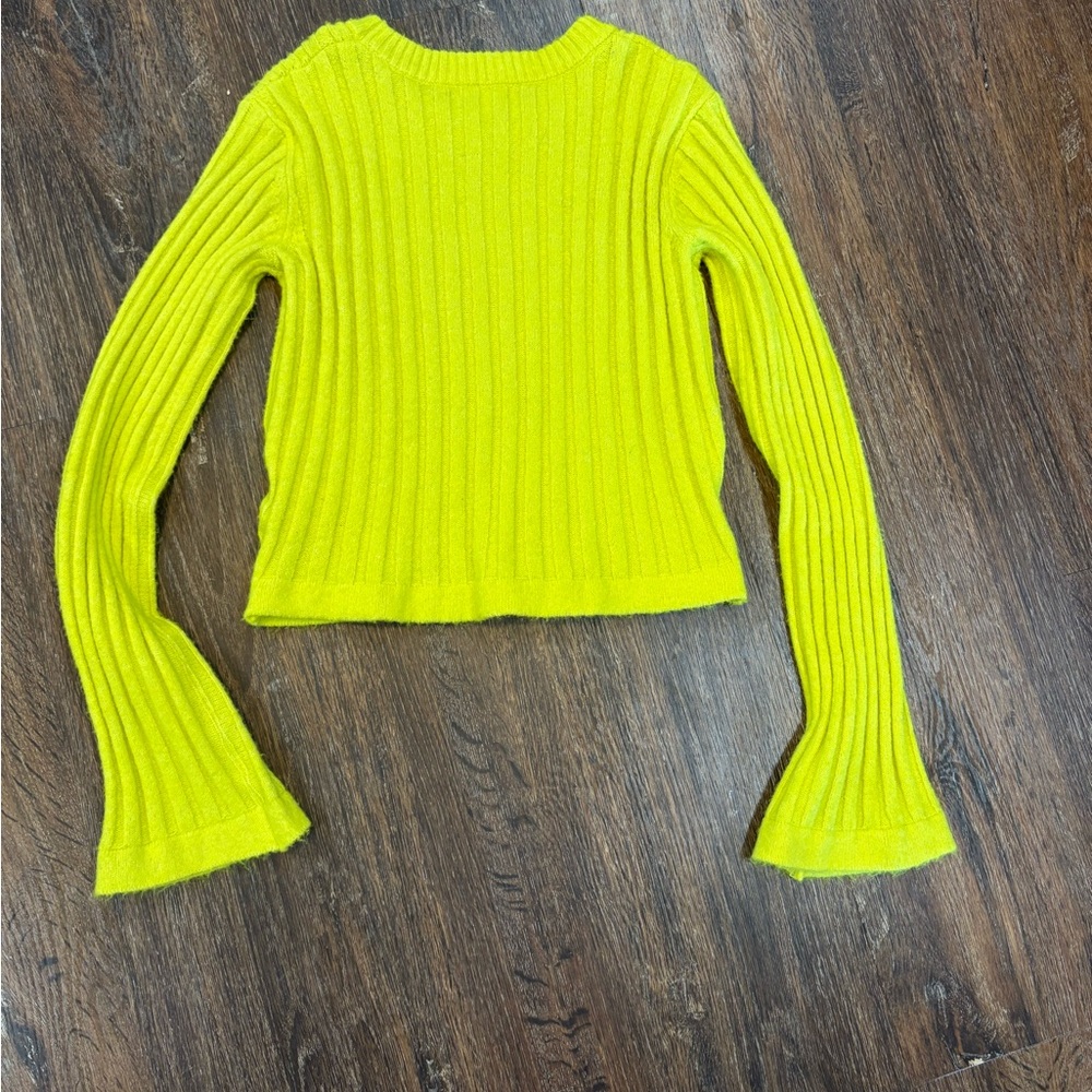 Neon Ribbed Sweater - Picture 3 of 3